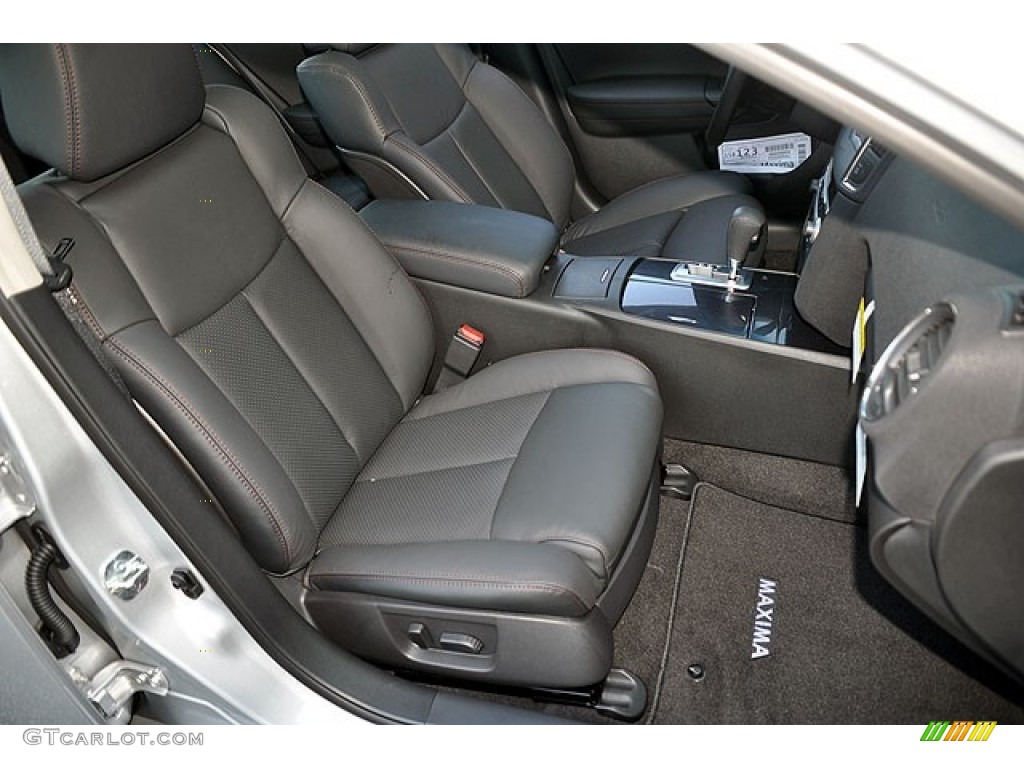 Charcoal Interior 2012 Nissan Maxima 3.5 SV Photo #69937139