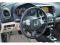 Cafe Latte 2012 Nissan Maxima 3.5 SV Sport Steering Wheel