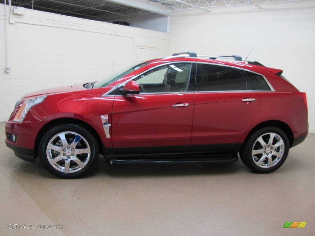 Crystal Red Tintcoat 2010 Cadillac SRX 4 V6 AWD Exterior Photo #69937820
