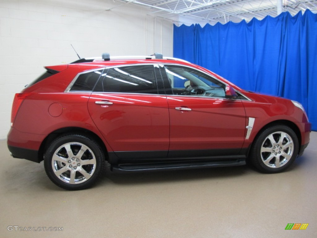 Crystal Red Tintcoat 2010 Cadillac SRX 4 V6 AWD Exterior Photo #69937862