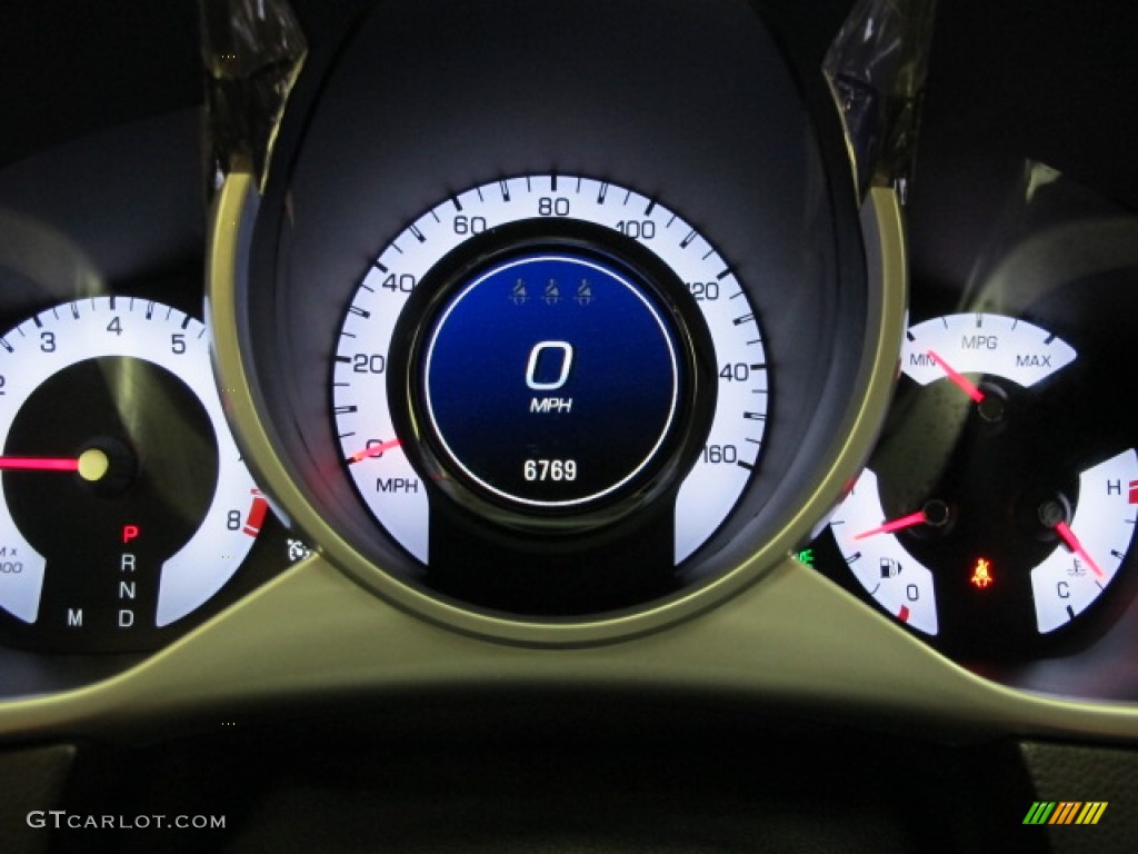 2010 Cadillac SRX 4 V6 AWD Gauges Photo #69938009