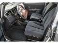 Charcoal 2012 Nissan Versa 1.8 S Hatchback Interior Color