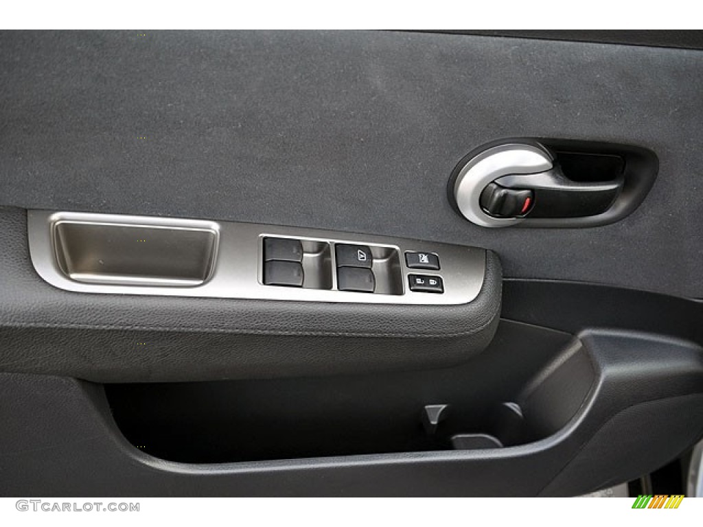 2012 Versa 1.8 S Hatchback - Magnetic Gray Metallic / Charcoal photo #8