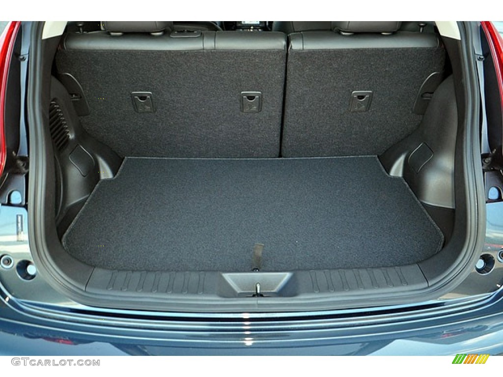 2012 Juke SL AWD - Graphite Blue / Black/Red Leather/Silver Trim photo #16