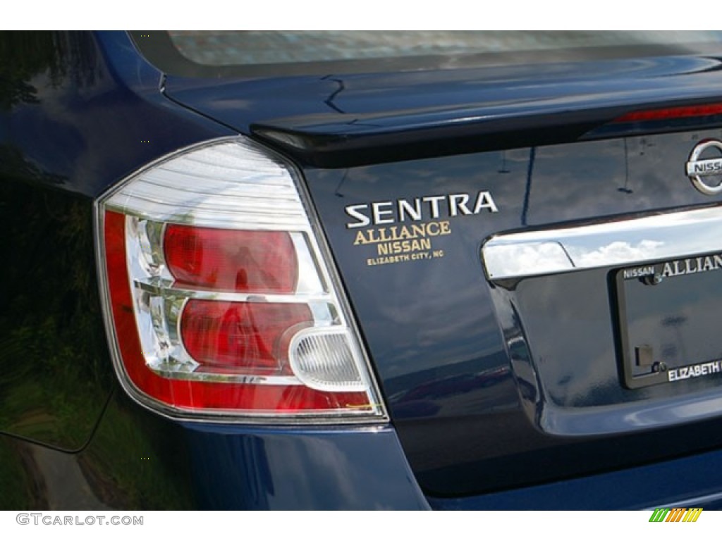2012 Sentra 2.0 S - Blue Onyx / Charcoal photo #4