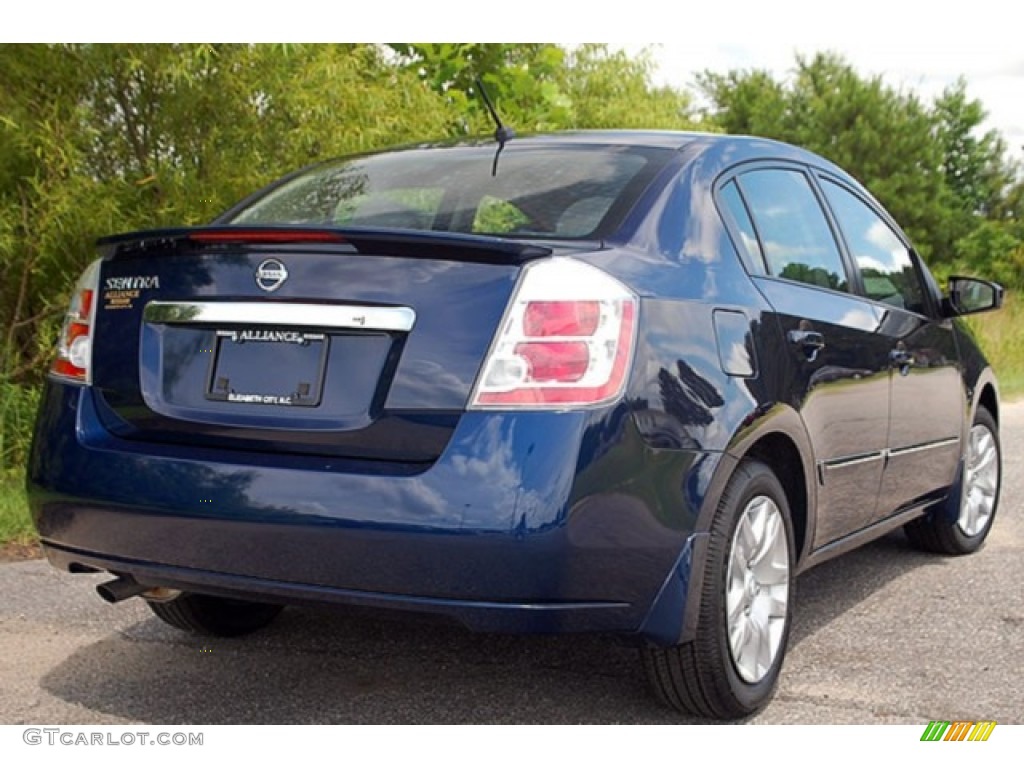 2012 Sentra 2.0 S - Blue Onyx / Charcoal photo #5