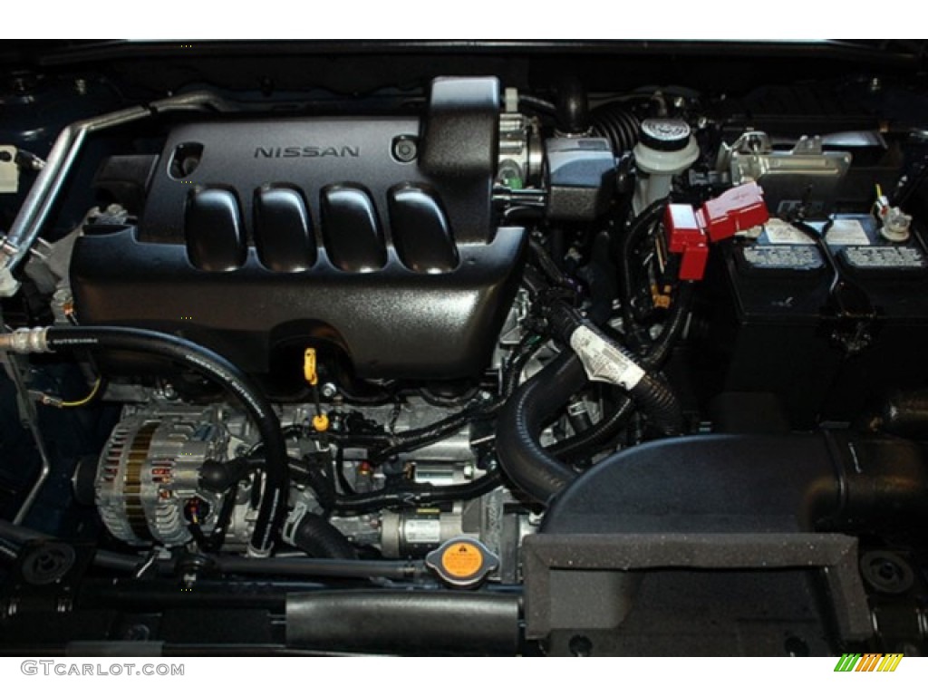 2012 Sentra 2.0 S - Blue Onyx / Charcoal photo #21