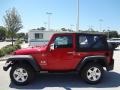 Flame Red - Wrangler X 4x4 Photo No. 2