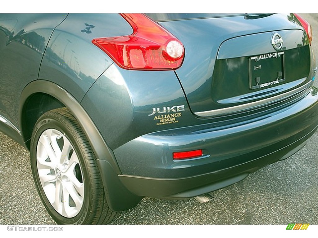2012 Juke SV - Graphite Blue / Black/Silver Trim photo #4