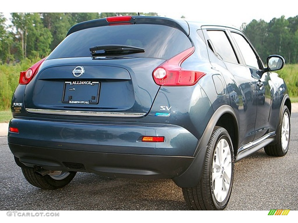 2012 Juke SV - Graphite Blue / Black/Silver Trim photo #5