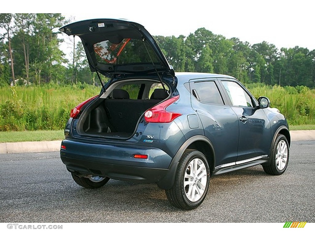 2012 Juke SV - Graphite Blue / Black/Silver Trim photo #6