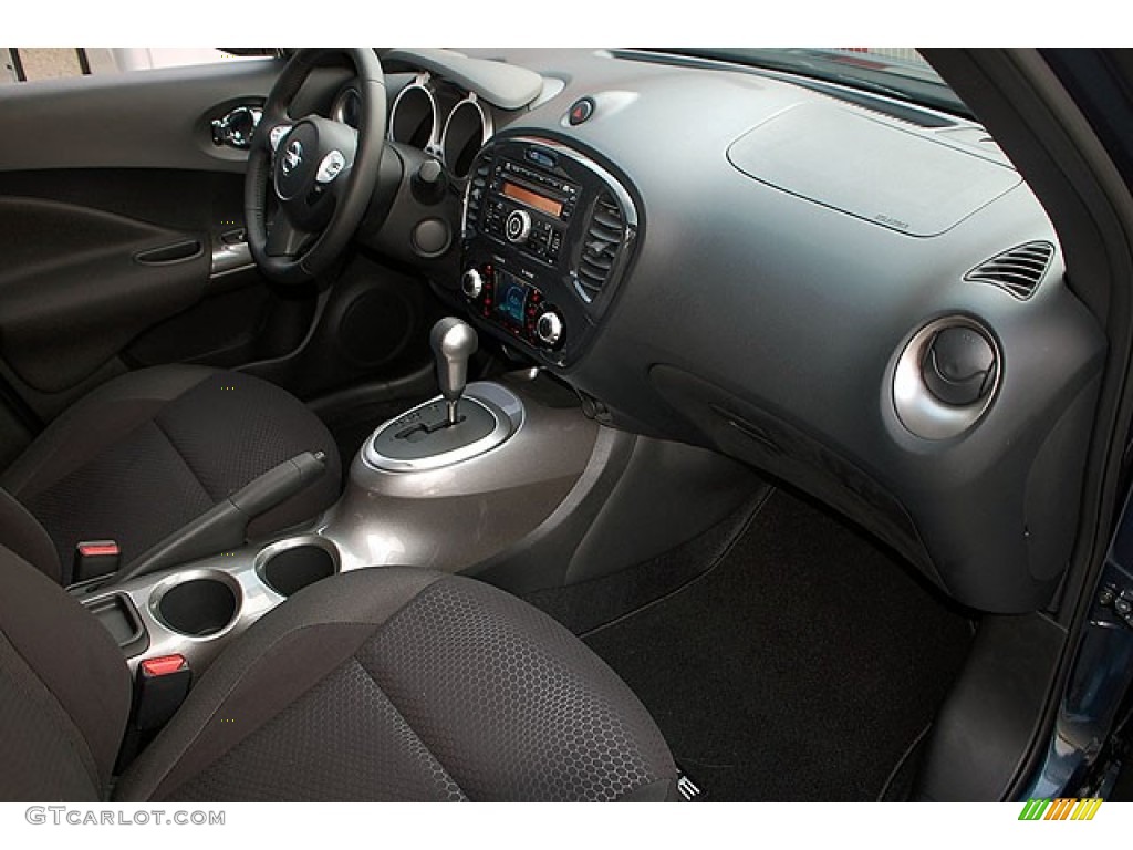 2012 Juke SV - Graphite Blue / Black/Silver Trim photo #23