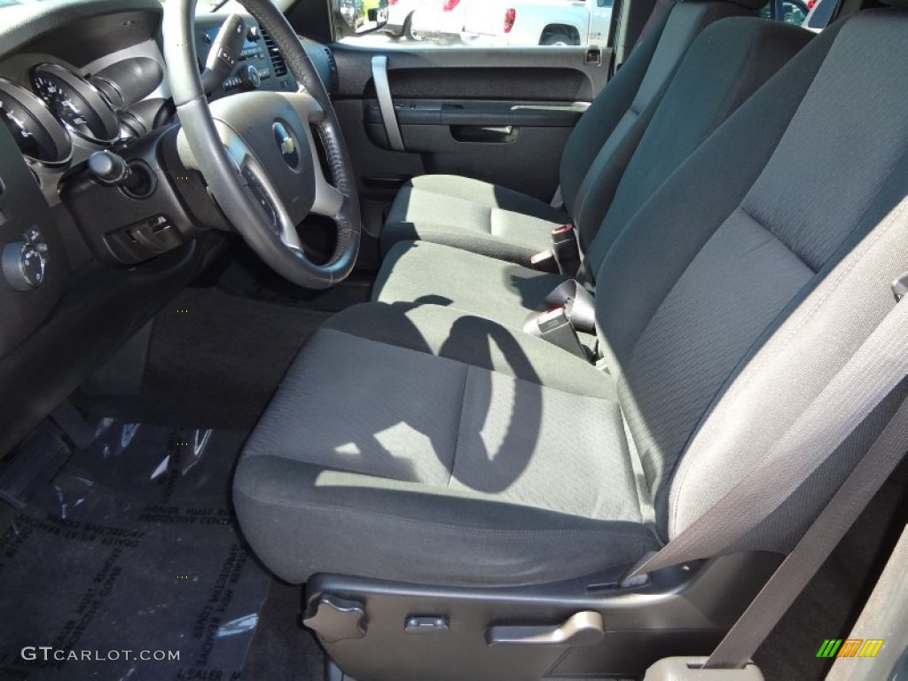 2010 Silverado 1500 LT Extended Cab - Blue Granite Metallic / Ebony photo #4