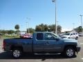 2010 Blue Granite Metallic Chevrolet Silverado 1500 LT Extended Cab  photo #9