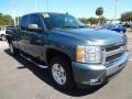 2010 Blue Granite Metallic Chevrolet Silverado 1500 LT Extended Cab  photo #10