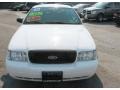 2008 Vibrant White Ford Crown Victoria Police Interceptor  photo #2