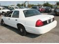 2008 Vibrant White Ford Crown Victoria Police Interceptor  photo #8