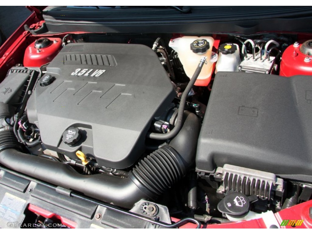 2009 G6 V6 Sedan - Performance Red Metallic / Ebony photo #25