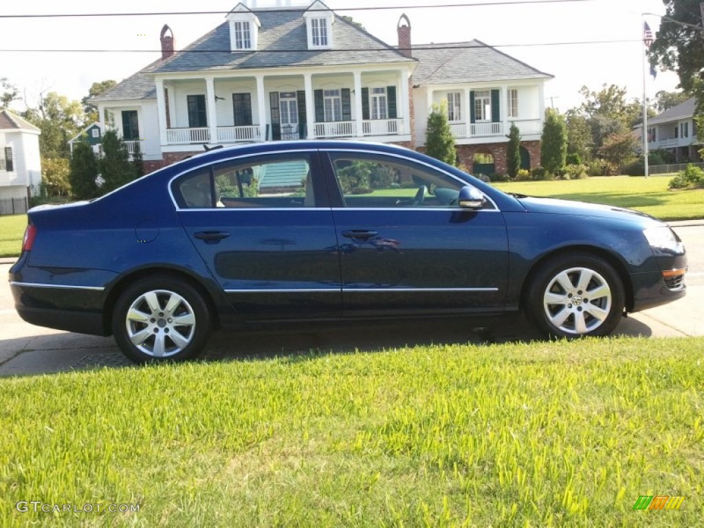 Shadow Blue Volkswagen Passat