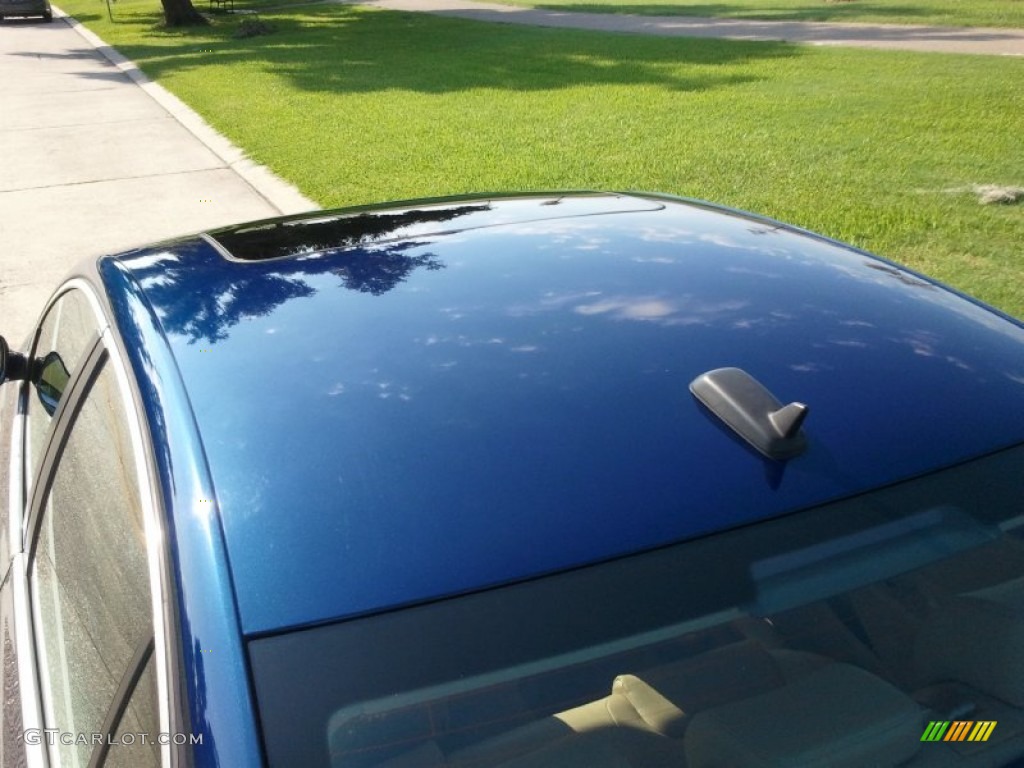 2006 Passat 2.0T Sedan - Shadow Blue / Pure Beige photo #24