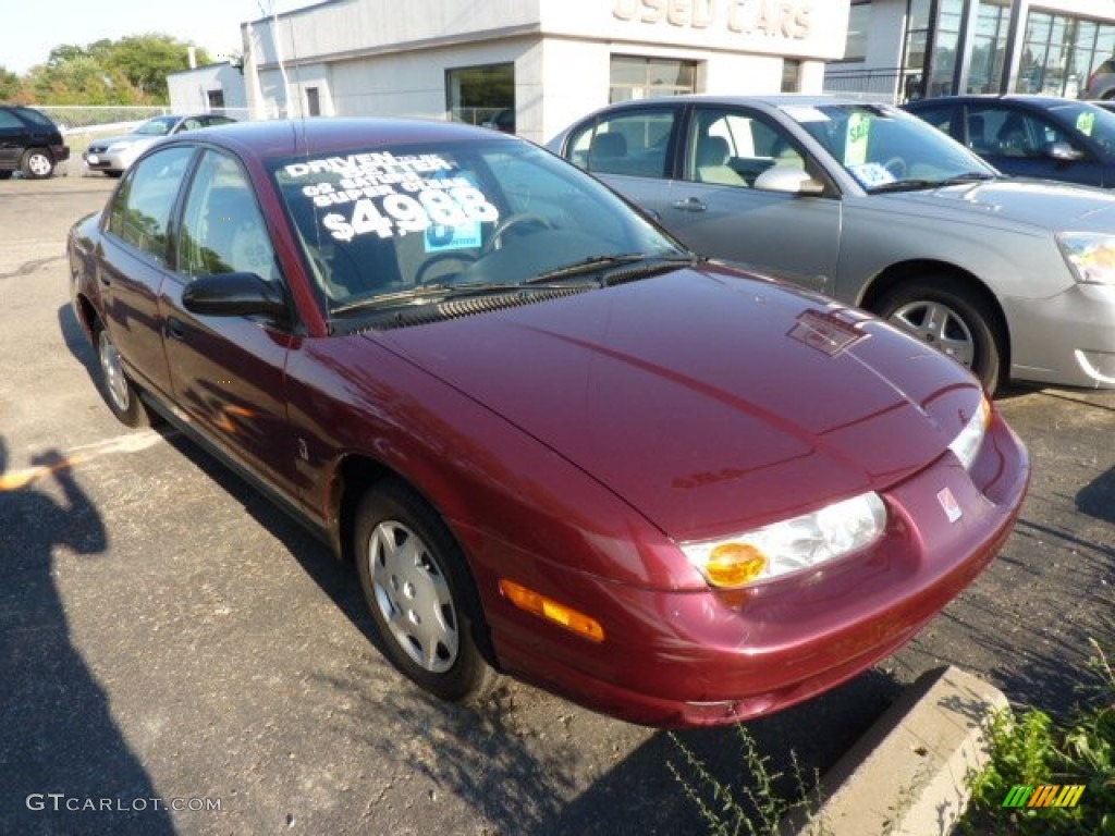 2002 S Series SL1 Sedan - Cranberry / Tan photo #1