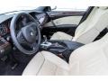  2010 5 Series 550i Sedan Cream Beige Interior