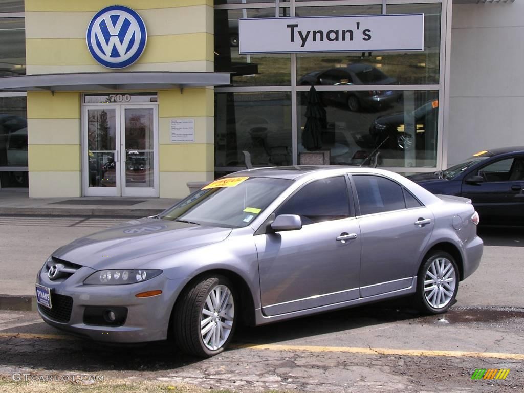 2006 MAZDA6 MAZDASPEED6 Grand Touring - Liquid Platinum Metallic / Black photo #1