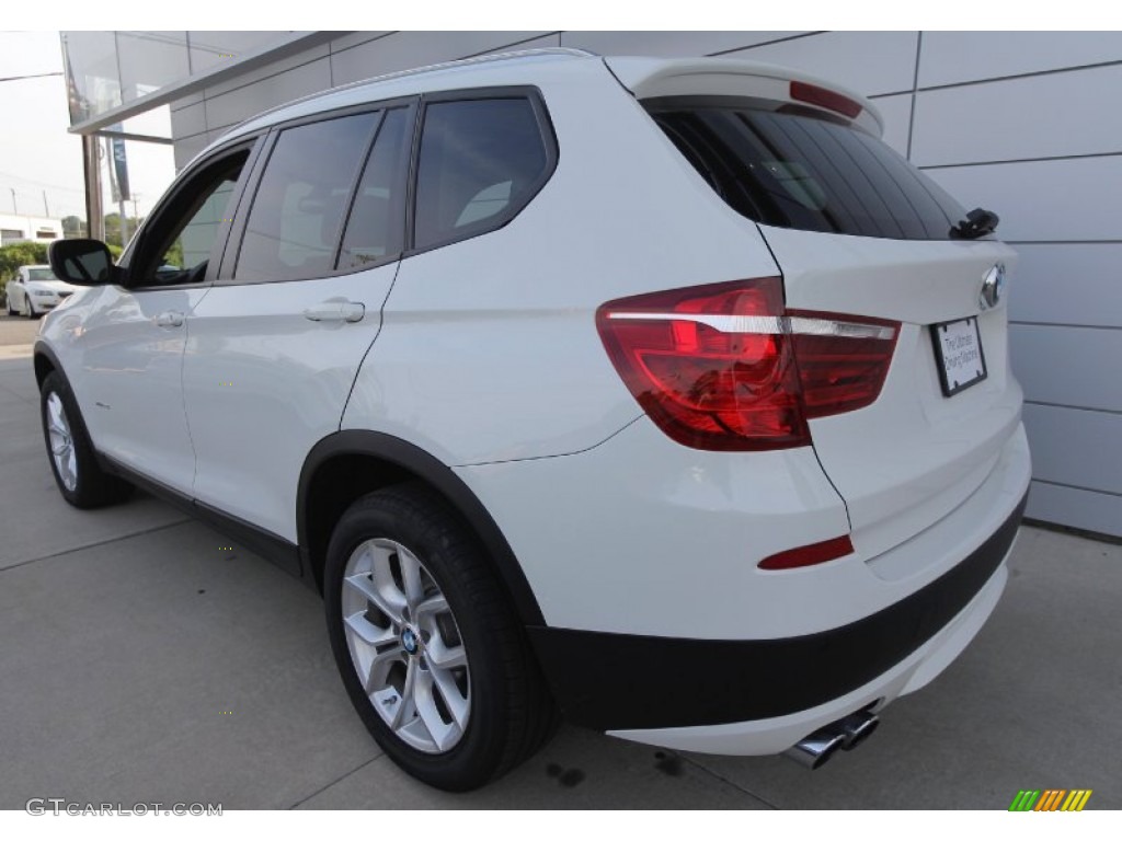 2012 X3 xDrive 35i - Alpine White / Sand Beige photo #4