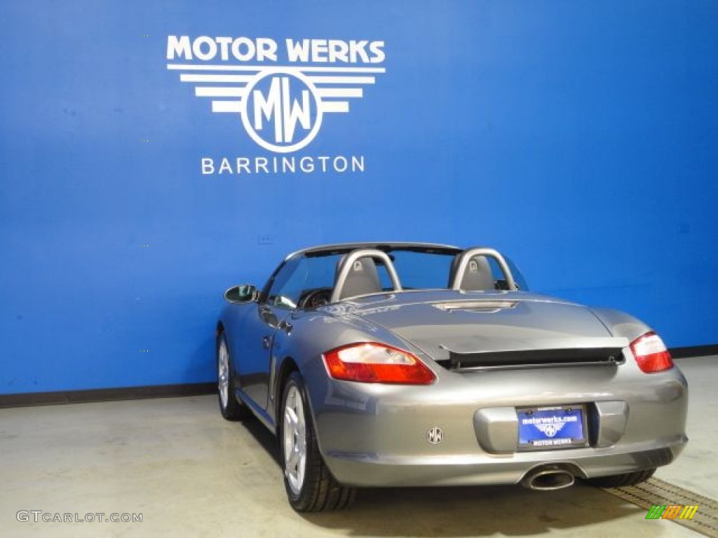2008 Boxster  - Meteor Grey Metallic / Black photo #5