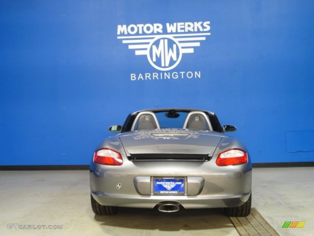 2008 Boxster  - Meteor Grey Metallic / Black photo #6