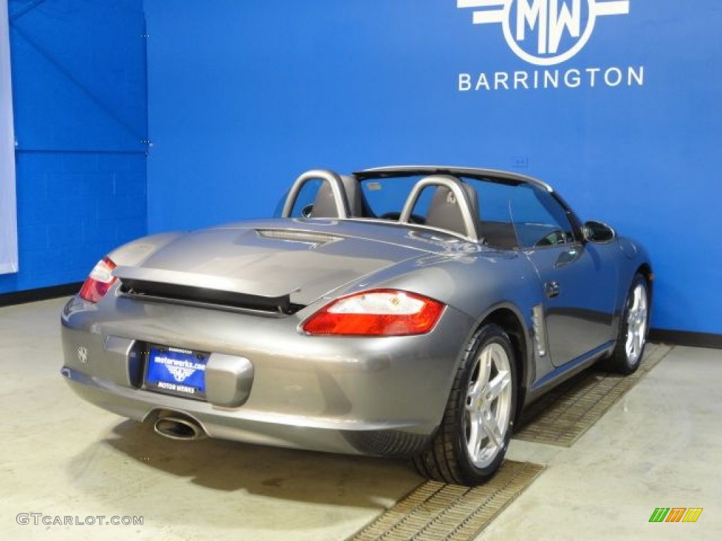 2008 Boxster  - Meteor Grey Metallic / Black photo #7