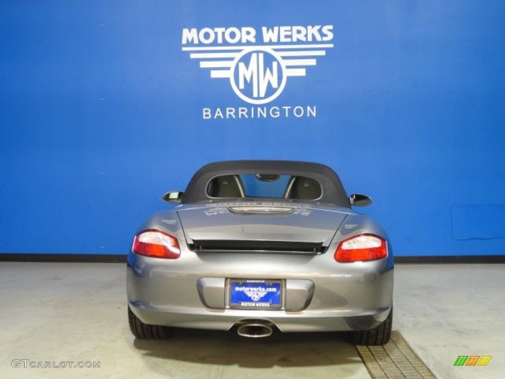 2008 Boxster  - Meteor Grey Metallic / Black photo #13