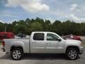 2011 Pure Silver Metallic GMC Sierra 1500 SLE Crew Cab  photo #9