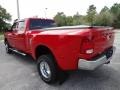 2011 Flame Red Dodge Ram 3500 HD ST Crew Cab 4x4 Dually  photo #3