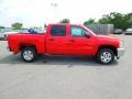 Victory Red 2012 Chevrolet Silverado 1500 LT Crew Cab Exterior