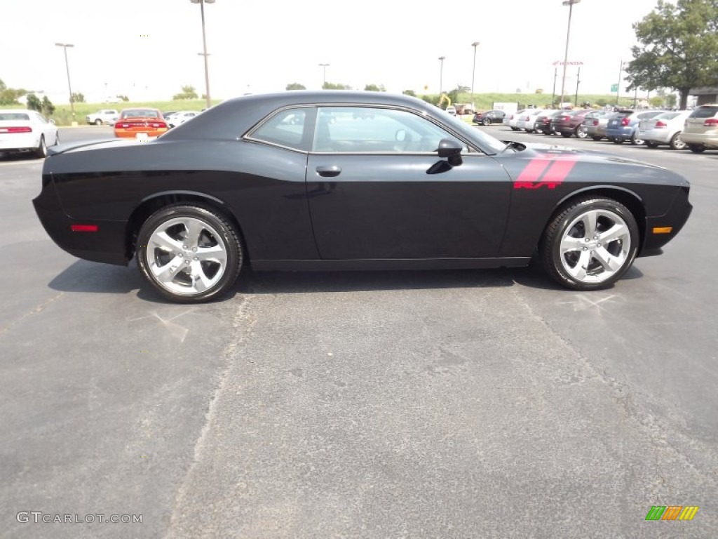 Brilliant Black Crystal Pearl 2011 Dodge Challenger R/T Exterior Photo #69948450