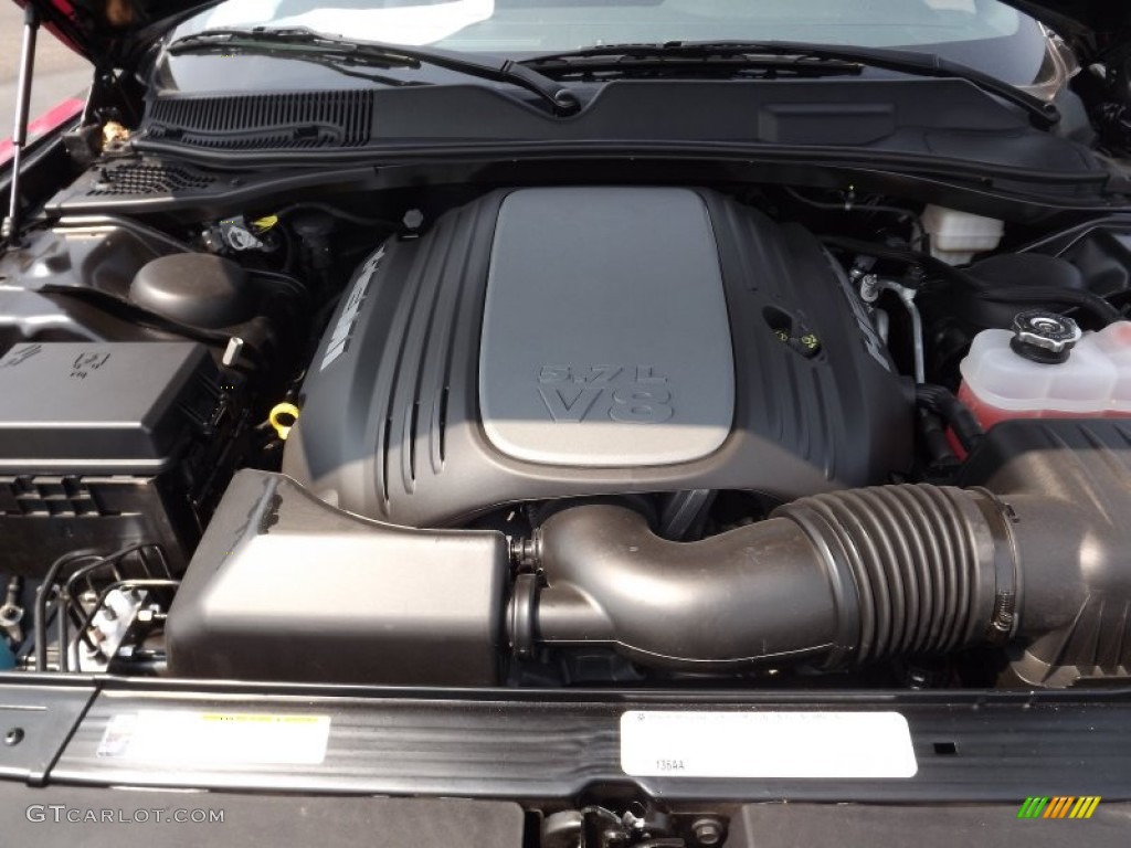 2011 Dodge Challenger R/T 5.7 Liter HEMI OHV 16-Valve VVT V8 Engine Photo #69948492