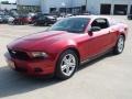 2011 Red Candy Metallic Ford Mustang V6 Coupe  photo #9