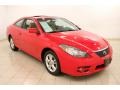 2007 Absolutely Red Toyota Solara SE V6 Coupe  photo #1