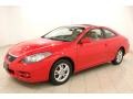 2007 Absolutely Red Toyota Solara SE V6 Coupe  photo #3