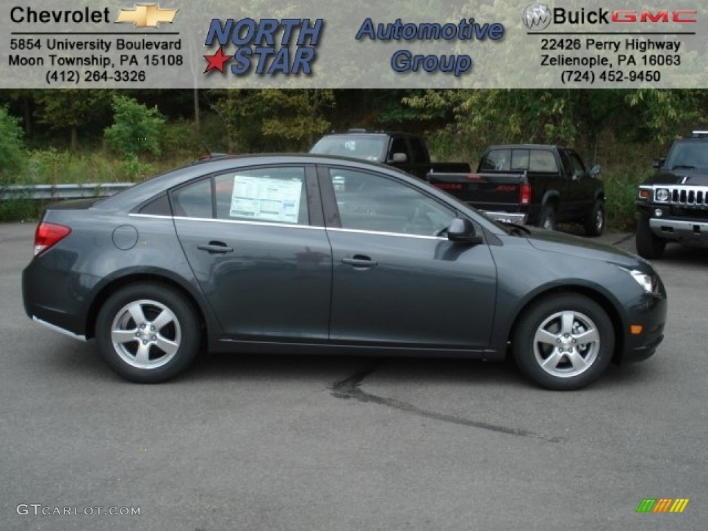 2013 Cruze LT - Cyber Gray Metallic / Jet Black photo #1