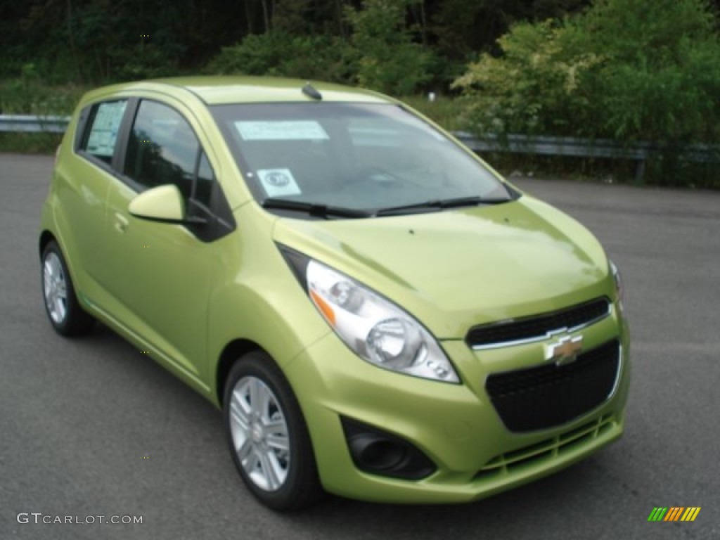 Jalapeno (Green) 2013 Chevrolet Spark LT Exterior Photo #69951442
