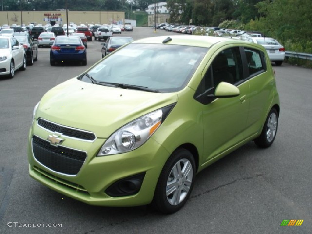 Jalapeno (Green) 2013 Chevrolet Spark LT Exterior Photo #69951460
