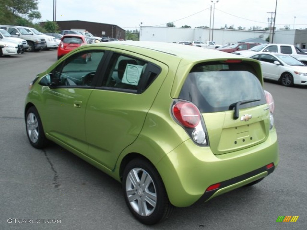 Jalapeno (Green) 2013 Chevrolet Spark LT Exterior Photo #69951478