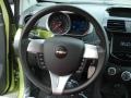 Green/Green 2013 Chevrolet Spark LT Steering Wheel