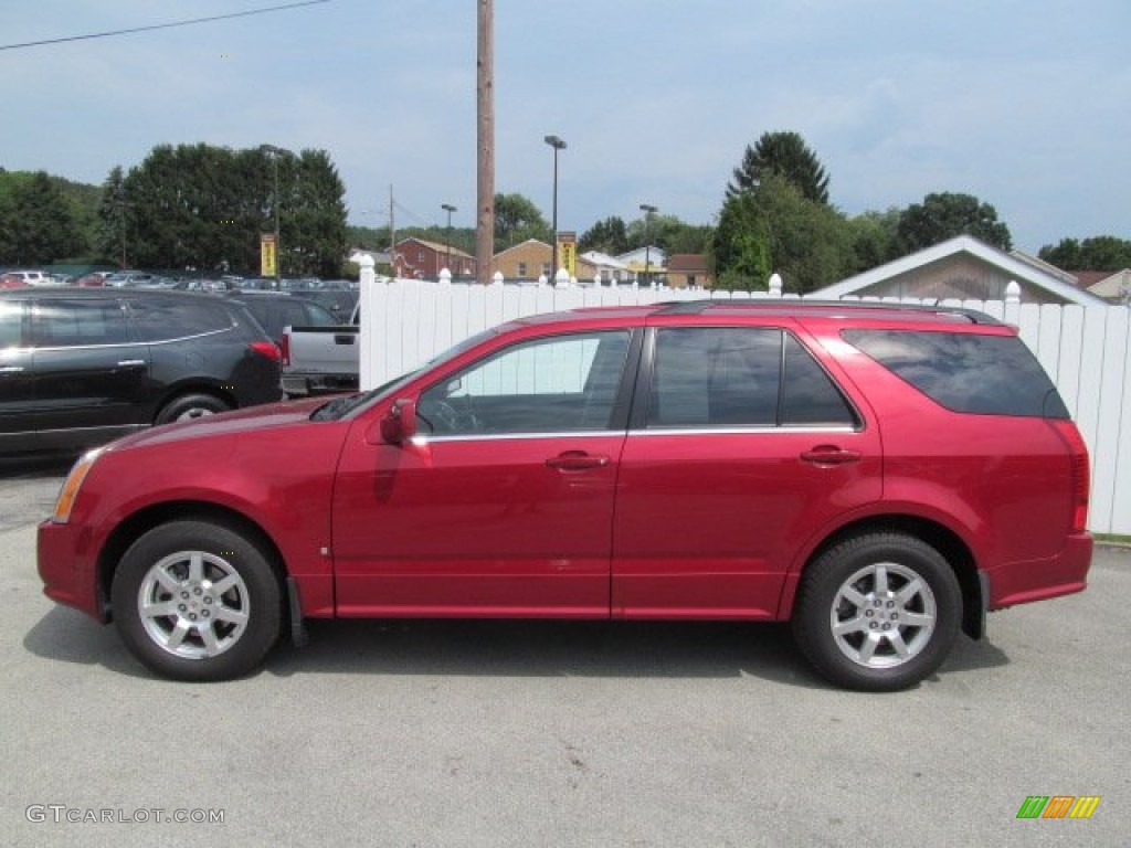 2009 SRX 4 V6 AWD - Crystal Red / Ebony/Ebony photo #2
