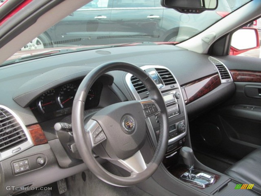 2009 SRX 4 V6 AWD - Crystal Red / Ebony/Ebony photo #11