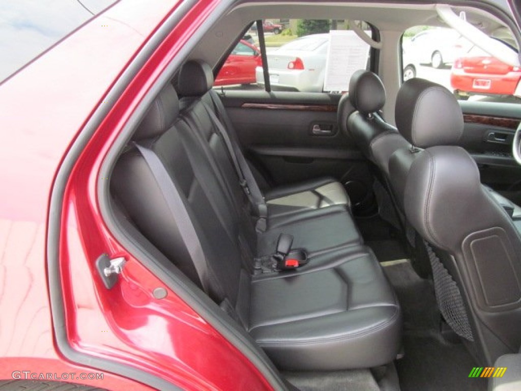 2009 SRX 4 V6 AWD - Crystal Red / Ebony/Ebony photo #17