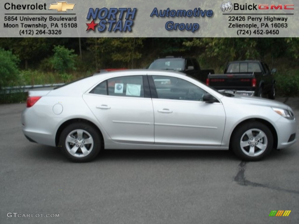 Silver Ice Metallic Chevrolet Malibu