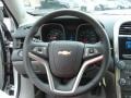Jet Black/Titanium Steering Wheel Photo for 2013 Chevrolet Malibu #69952261